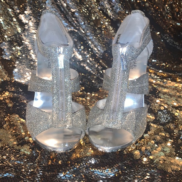 Michael Kors Shoes - Michael Kors Berkeley T-Strap heeled sandals 10